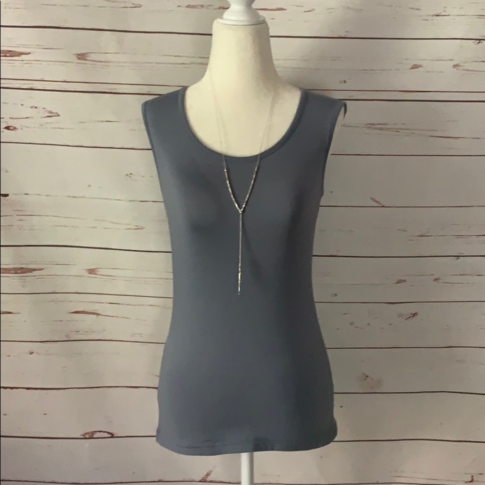 Express Slate Gray Sleeveless